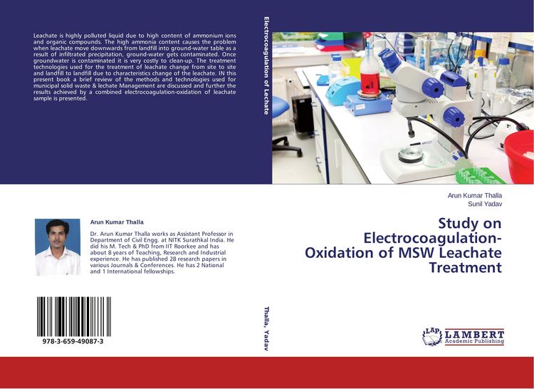 Produktbild: Study on Electrocoagulation-Oxidation of MSW Leachate Treatment