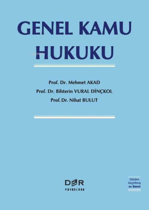 Produktbild: Genel Kamu Hukuku