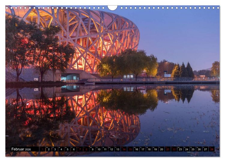 Produktbild: Peking - China (Wandkalender 2026 DIN A3 quer), CALVENDO Monatskalender