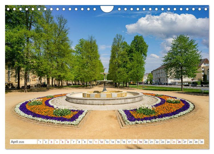 Produktbild: Bad Pyrmont Impressionen (Wandkalender 2026 DIN A4 quer), CALVENDO Monatskalender