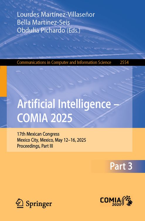 Produktbild: Artificial Intelligence &ndash; COMIA 2025