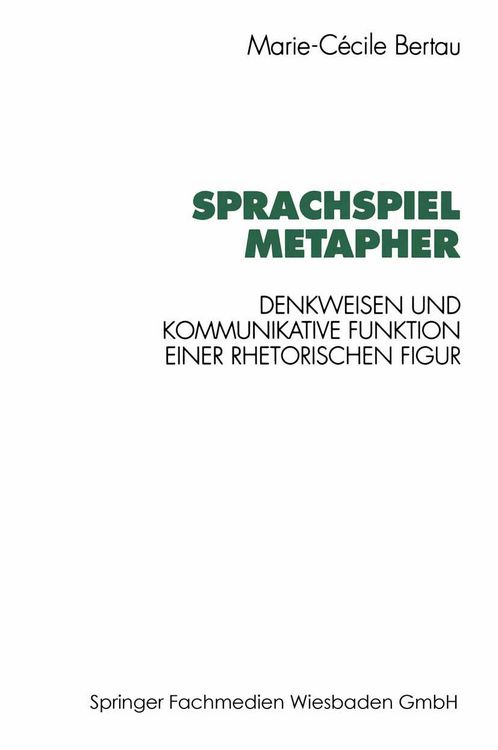 Produktbild: Sprachspiel Metapher