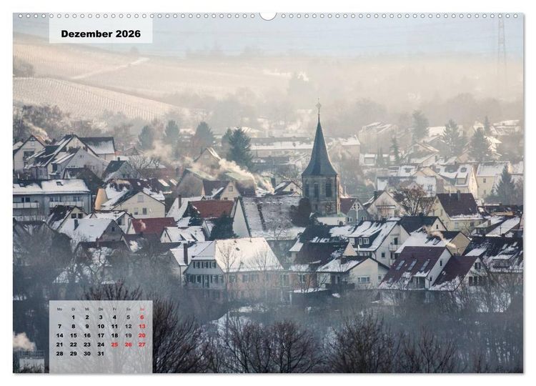 Produktbild: Kontraste Waiblingen (Wandkalender 2026 DIN A2 quer), CALVENDO Monatskalender