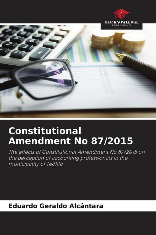 Produktbild: Constitutional Amendment No 87/2015