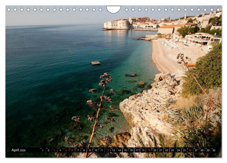 Produktbild: Kroatien (Wandkalender 2026 DIN A4 quer), CALVENDO Monatskalender