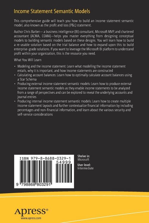Produktbild: Income Statement Semantic Models
