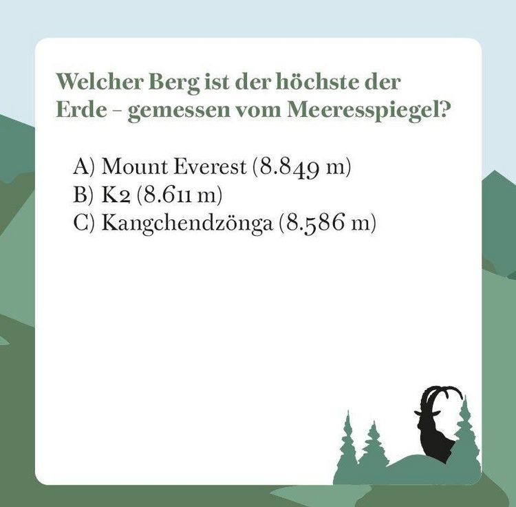 Produktbild: Berge-Quiz