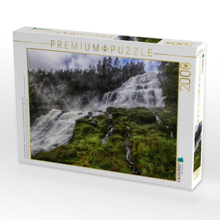 Produktbild: Sehnsucht Norwegen - Svandalsfossen- Es ist ein Land der beeindruckenden Wasserf&auml;lle (Puzzle)