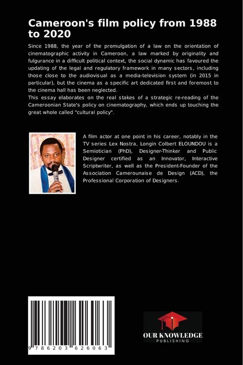 Produktbild: Cameroon's film policy from 1988 to 2020