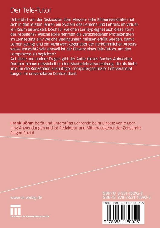 Produktbild: Der Tele-Tutor