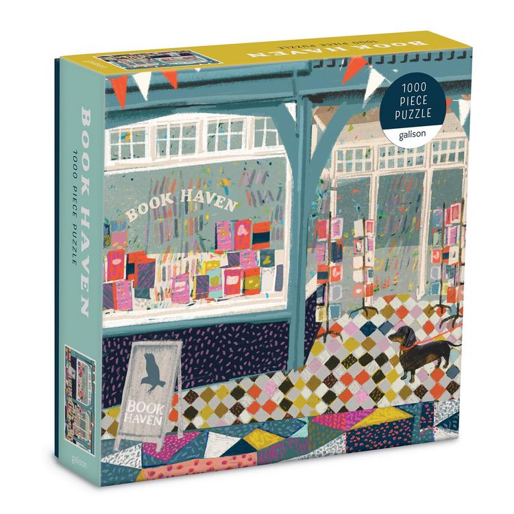 Produktbild: Book Haven 1000 Piece Puzzle In Square Box