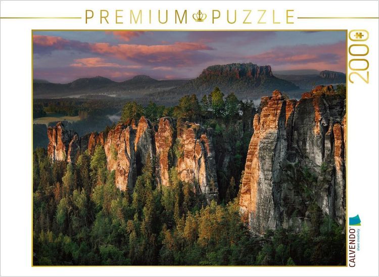 Produktbild: CALVENDO Puzzle Blick am Morgen | 2000 Teile Lege-Gr&ouml;&szlig;e 90x67cm Foto-Puzzle f&uuml;r gl&uuml;ckliche Stunden