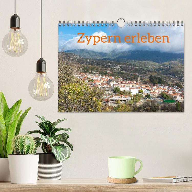 Produktbild: Zypern erleben (Wandkalender 2026 DIN A4 quer), CALVENDO Monatskalender