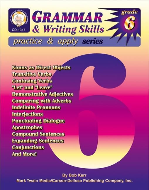 Produktbild: Grammar & Writing Skills, Grade 6
