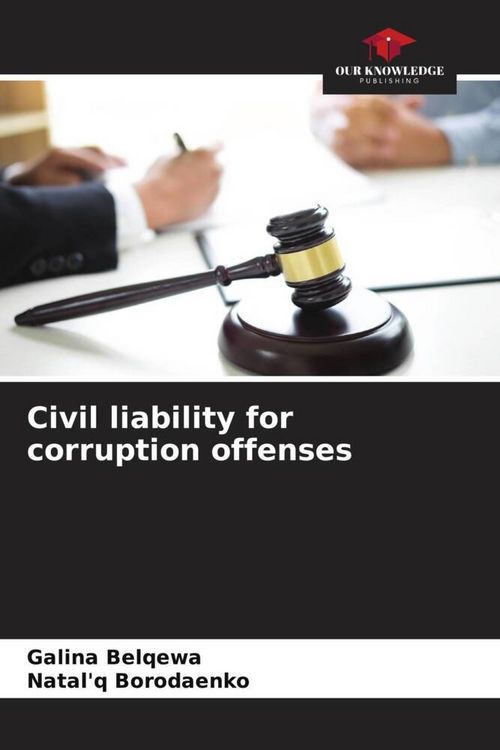 Produktbild: Civil liability for corruption offenses