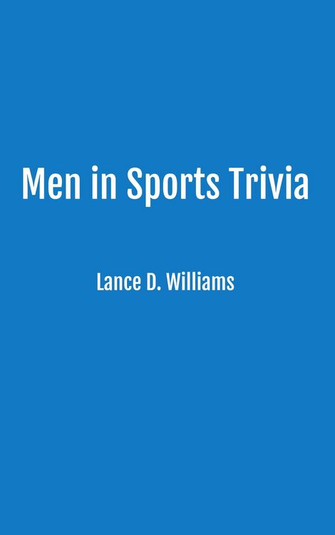 Produktbild: Men in Sports Trivia