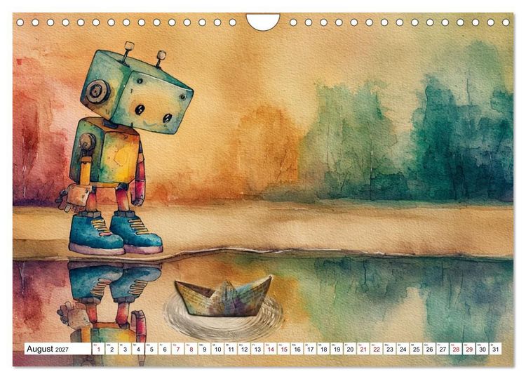 Produktbild: Leevi - Ein Freund zum Tr&auml;umen und Staunen (Wandkalender 2027 DIN A4 quer), CALVENDO Monatskalender