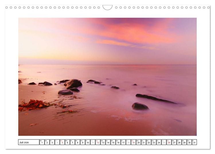 Produktbild: Die Ostseek&uuml;ste (Wandkalender 2026 DIN A3 quer), CALVENDO Monatskalender