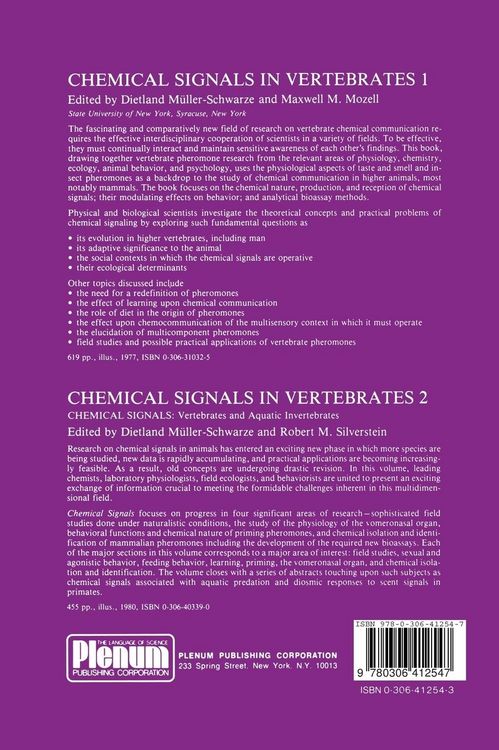 Produktbild: Chemical Signals in Vertebrates 3