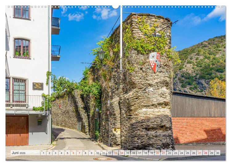Produktbild: Oberwesel Impressionen (Wandkalender 2026 DIN A2 quer), CALVENDO Monatskalender