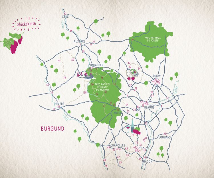 Produktbild: Gl&uuml;cksorte in Burgund