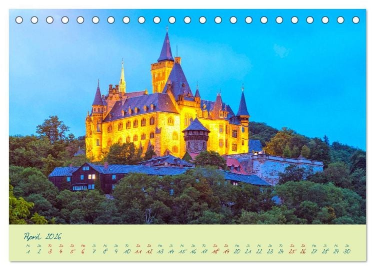 Produktbild: Harz Natur pur und Weltkulturerbe (Tischkalender 2026 DIN A5 quer), CALVENDO Monatskalender