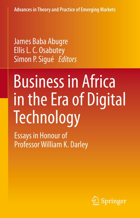Produktbild: Business in Africa in the Era of Digital Technology