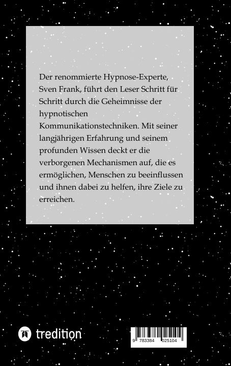 Produktbild: Die Kunst der hypnotischen Kommunikation