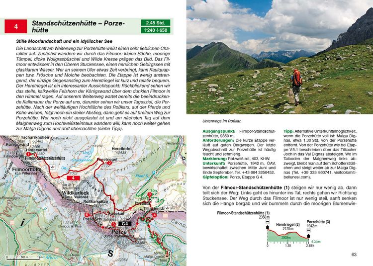 Produktbild: ROTHER Wanderf&uuml;hrer Karnischer H&ouml;henweg