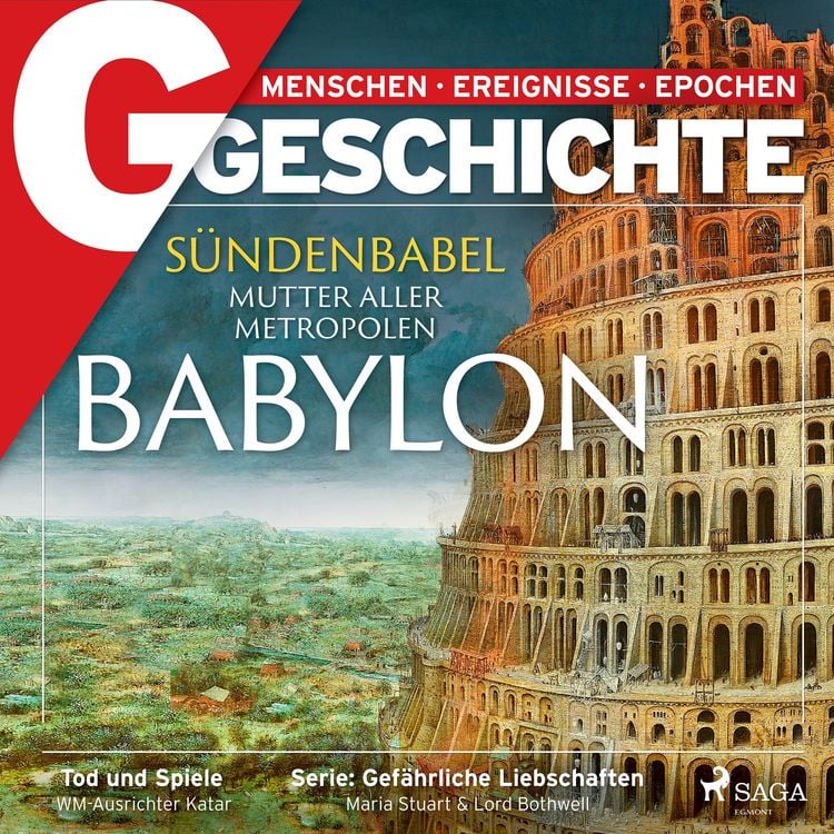 Produktbild: G/GESCHICHTE - Babylon: S&uuml;ndenbabel - Mutter aller Metropolen