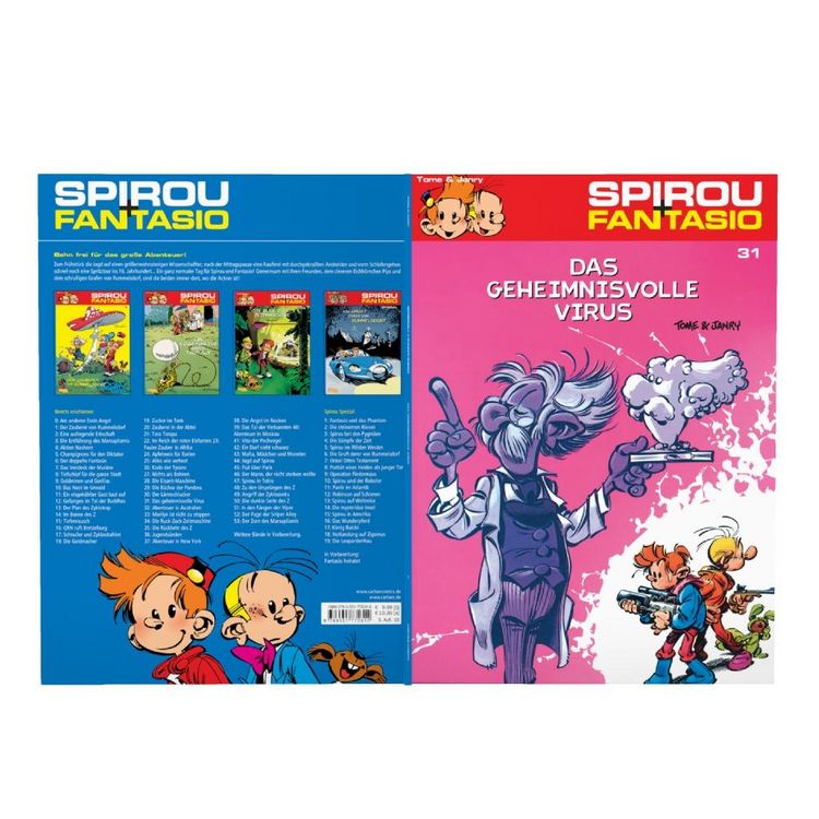 Produktbild: Spirou und Fantasio 31: Das geheimnisvolle Virus