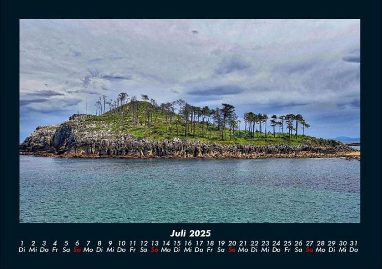 Produktbild: Trauminseln 2025 Fotokalender DIN A4