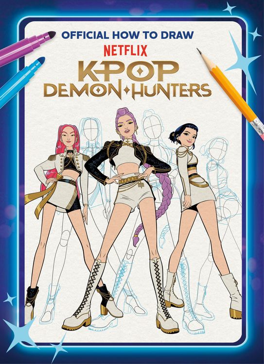 Produktbild: Official How to Draw Netflix Kpop Demon Hunters