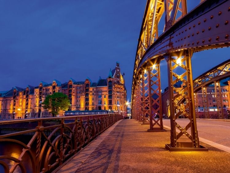 Produktbild: Hamburgs Speicherstadt ist UNESCO Welterbe (Puzzle)