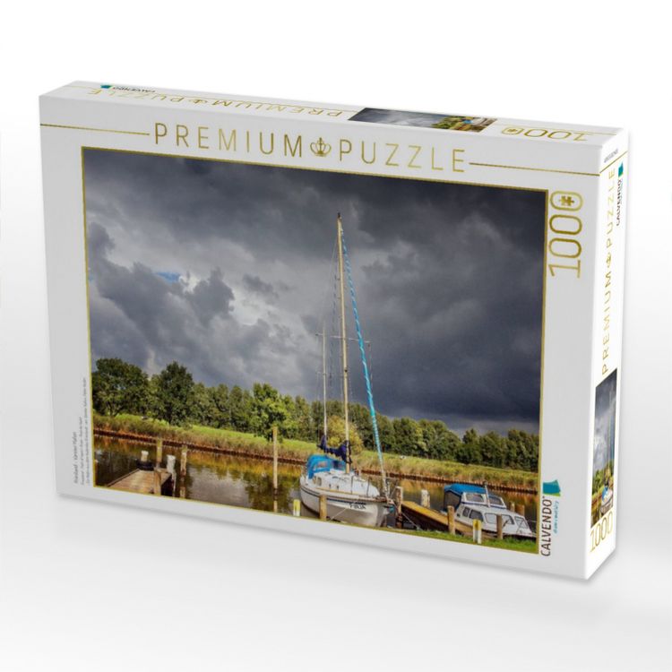 Produktbild: CALVENDO Puzzle Friesland - Vareler Hafen | 1000 Teile Lege-Gr&ouml;&szlig;e 64x48cm Foto-Puzzle f&uuml;r gl&uuml;ckliche Stunden
