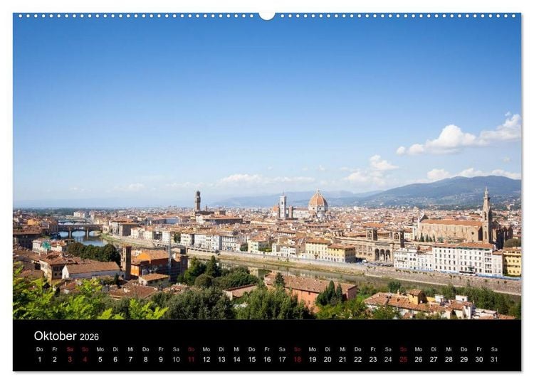 Produktbild: Florenz (Wandkalender 2026 DIN A2 quer), CALVENDO Monatskalender