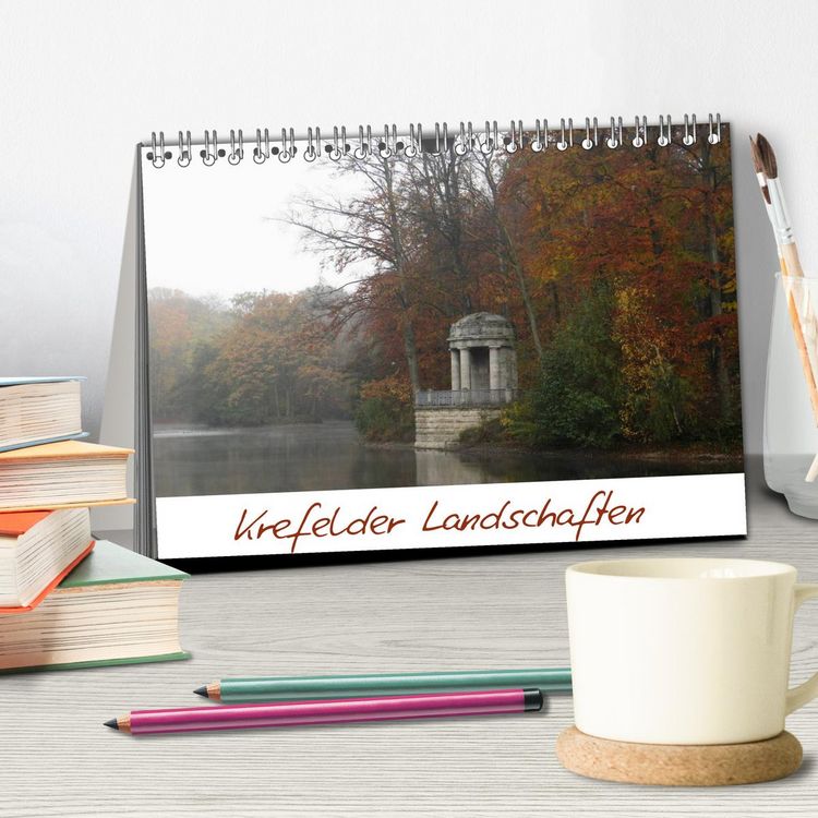 Produktbild: Krefelder Landschaften (Tischkalender 2026 DIN A5 quer), CALVENDO Monatskalender