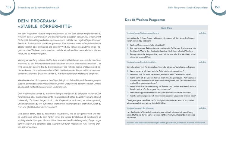 Produktbild: Rektusdiastase vorbeugen und behandeln