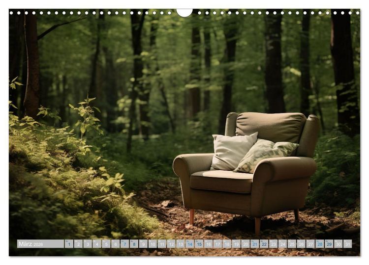 Produktbild: Orte der Ruhe (Wandkalender 2026 DIN A3 quer), CALVENDO Monatskalender