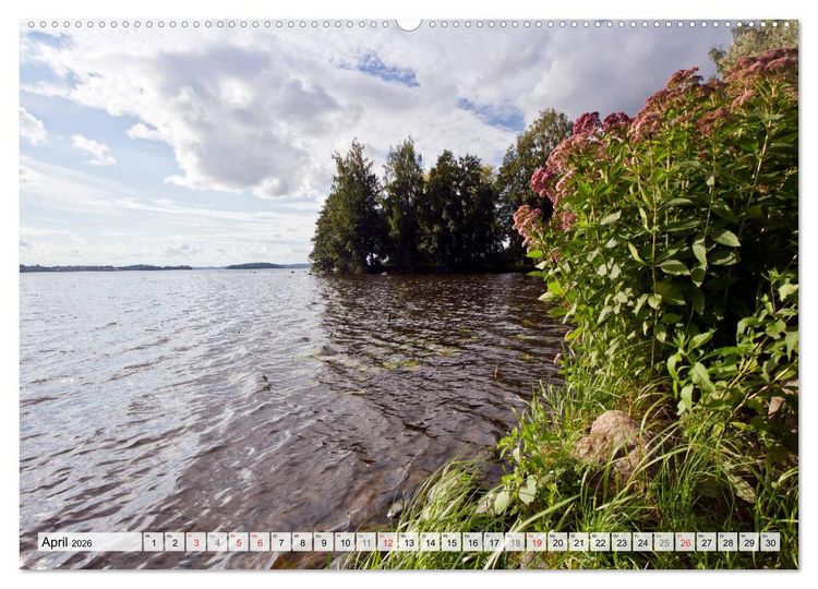 Produktbild: FINNLAND Traumhafte Landschaften (Wandkalender 2026 DIN A2 quer), CALVENDO Monatskalender