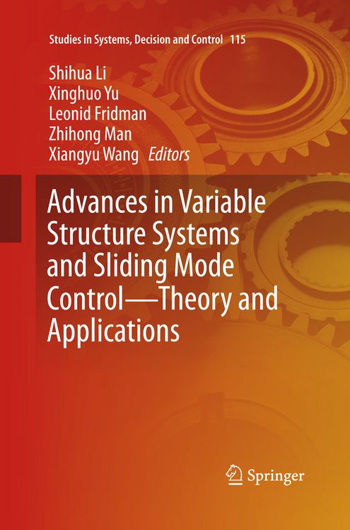 Produktbild: Advances in Variable Structure Systems and Sliding Mode Control&mdash;Theory and Applications