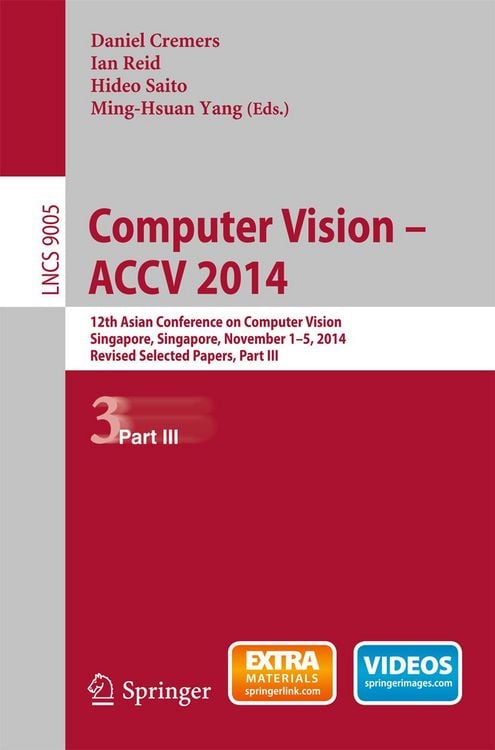 Produktbild: Computer Vision -- ACCV 2014