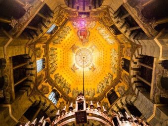 Produktbild: CALVENDO Puzzle Aachener Dom, Oktogon | 1000 Teile Lege-Gr&ouml;&szlig;e 64x48cm Foto-Puzzle f&uuml;r gl&uuml;ckliche Stunden