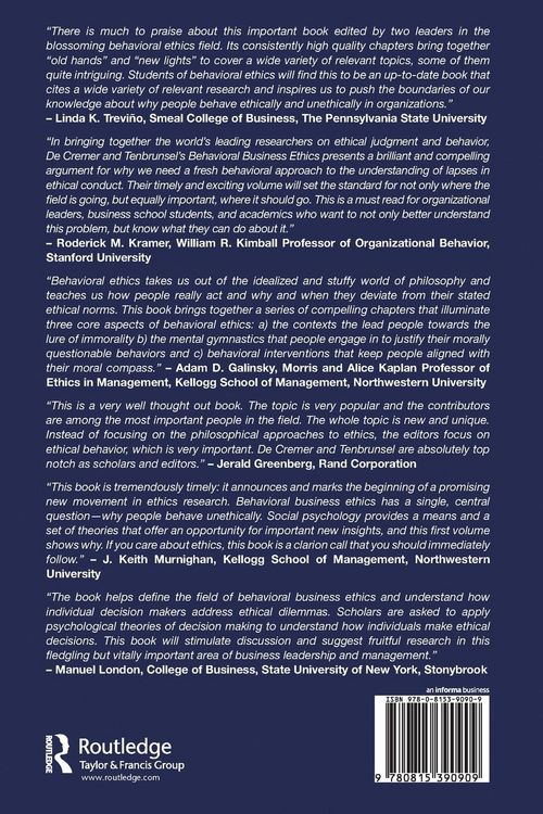 Produktbild: Behavioral Business Ethics