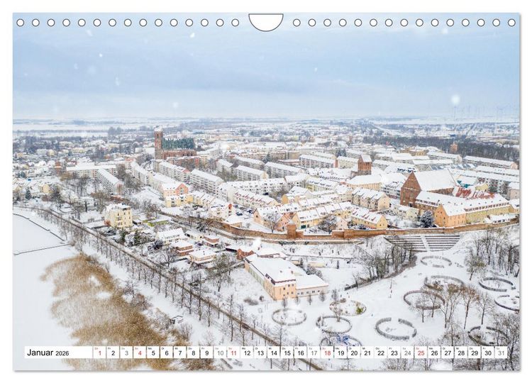 Produktbild: Prenzlau - im Wandel der Jahreszeiten (Wandkalender 2026 DIN A4 quer), CALVENDO Monatskalender