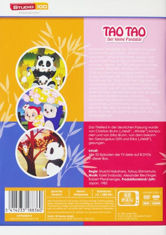 Produktbild: Tao Tao - Komplettbox [8 DVDs]