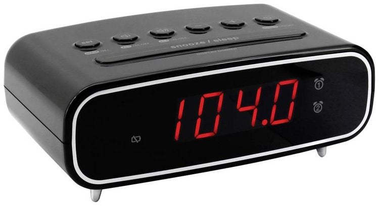 Produktbild: soundmaster UR111SW Radiowecker UKW UKW Weckfunktion Schwarz