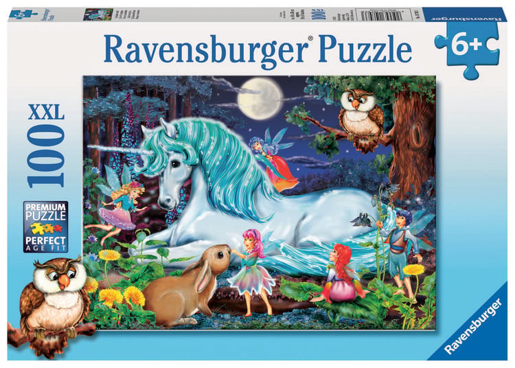 Produktbild: Puzzle Ravensburger Im Zauberwald 100 Teile XXL
