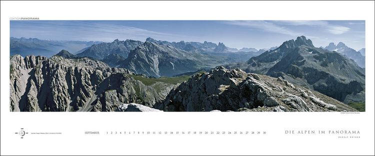 Produktbild: Die Alpen im Panorama