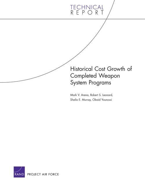 Produktbild: Historical Cost Growth of Completed Weapon System Programs